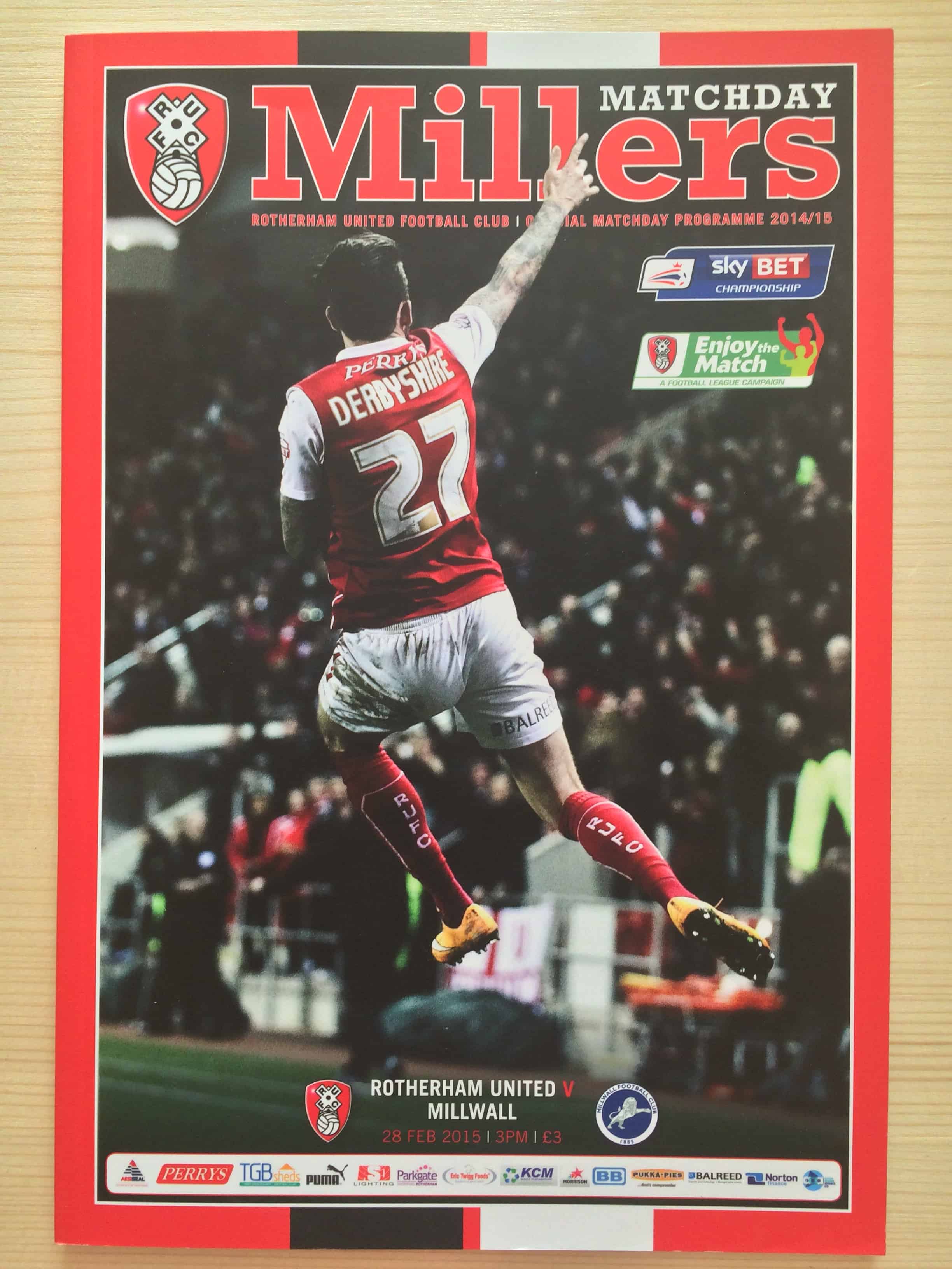 Rotherham United FC v Millwall FC